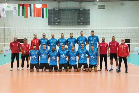 رجال طائرة الأهلي يحققون انطلاقة مثالية في البطولة العربية بالفوز على دار كليب البحريني